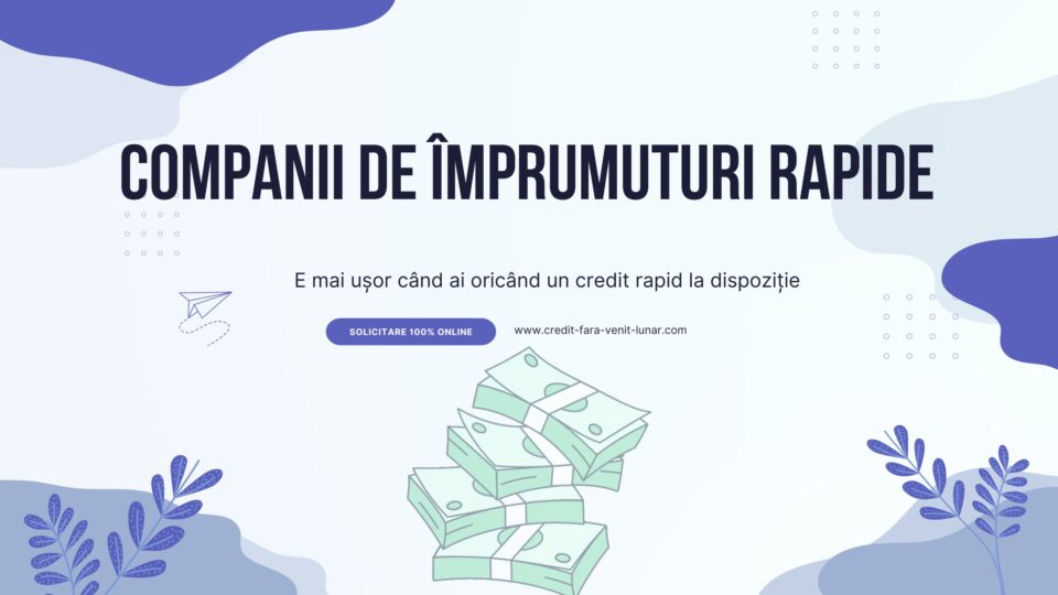 Companii de împrumuturi rapide